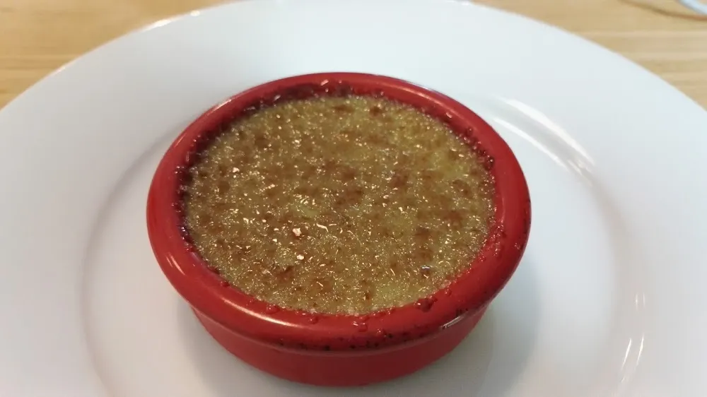 Crème Brûlée Au Thé Vert